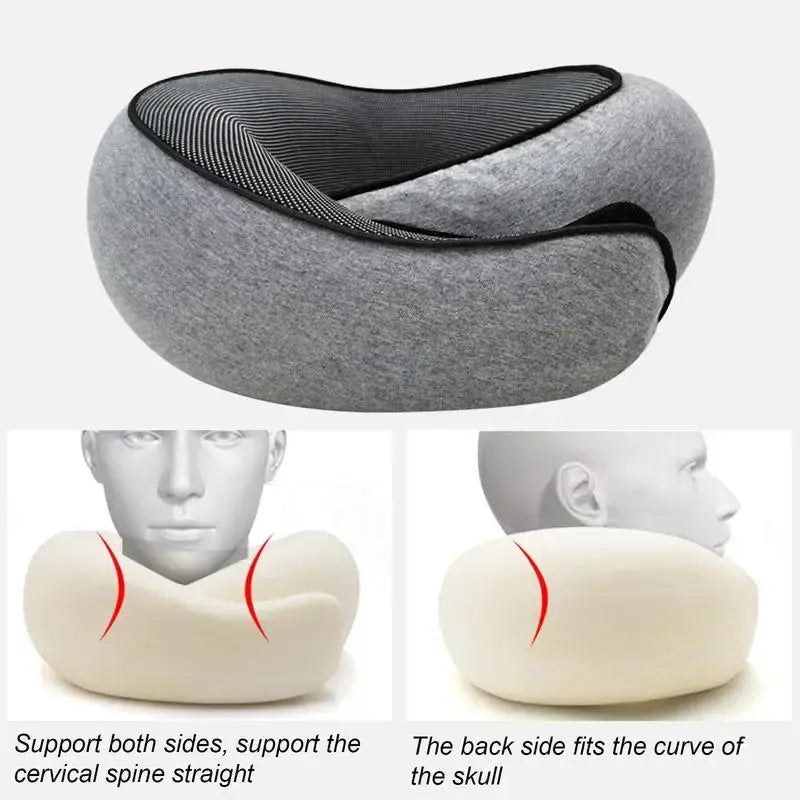 Travel Neck Pillow Memory Foam 2.0