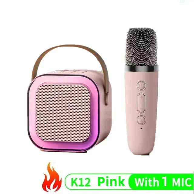 Portable K12 Bluetooth Karaoke Machine with 5.3 PA Speaker System