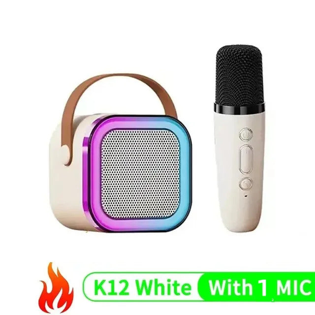 Portable K12 Bluetooth Karaoke Machine with 5.3 PA Speaker System