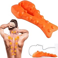 Trapezius Trigger Point Massager Reduce Fatigue Release Pressure Upper Back Waist Acupressure Massager