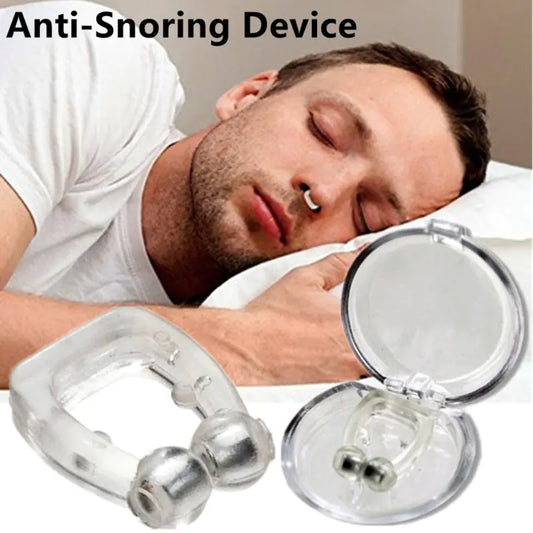 Magnetic Anti Snore Device Sleep Aid Kit (Buy 1 Get 1 Free)