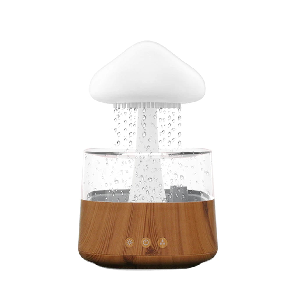 Rain Cloud Humidifier USB Night Light Aromatherapy Essential Oil Diffuser