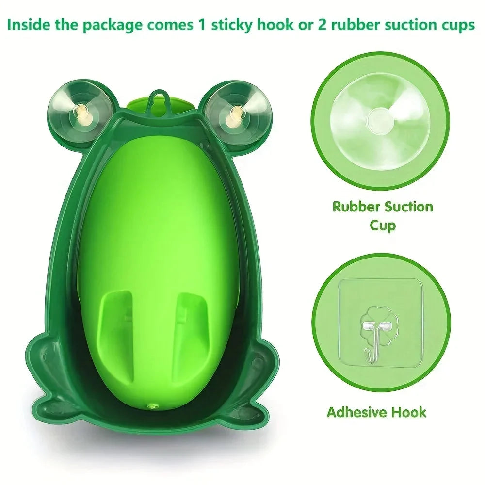 Cute Frog Potty Training Urinal Boy With Fun Aiming Target