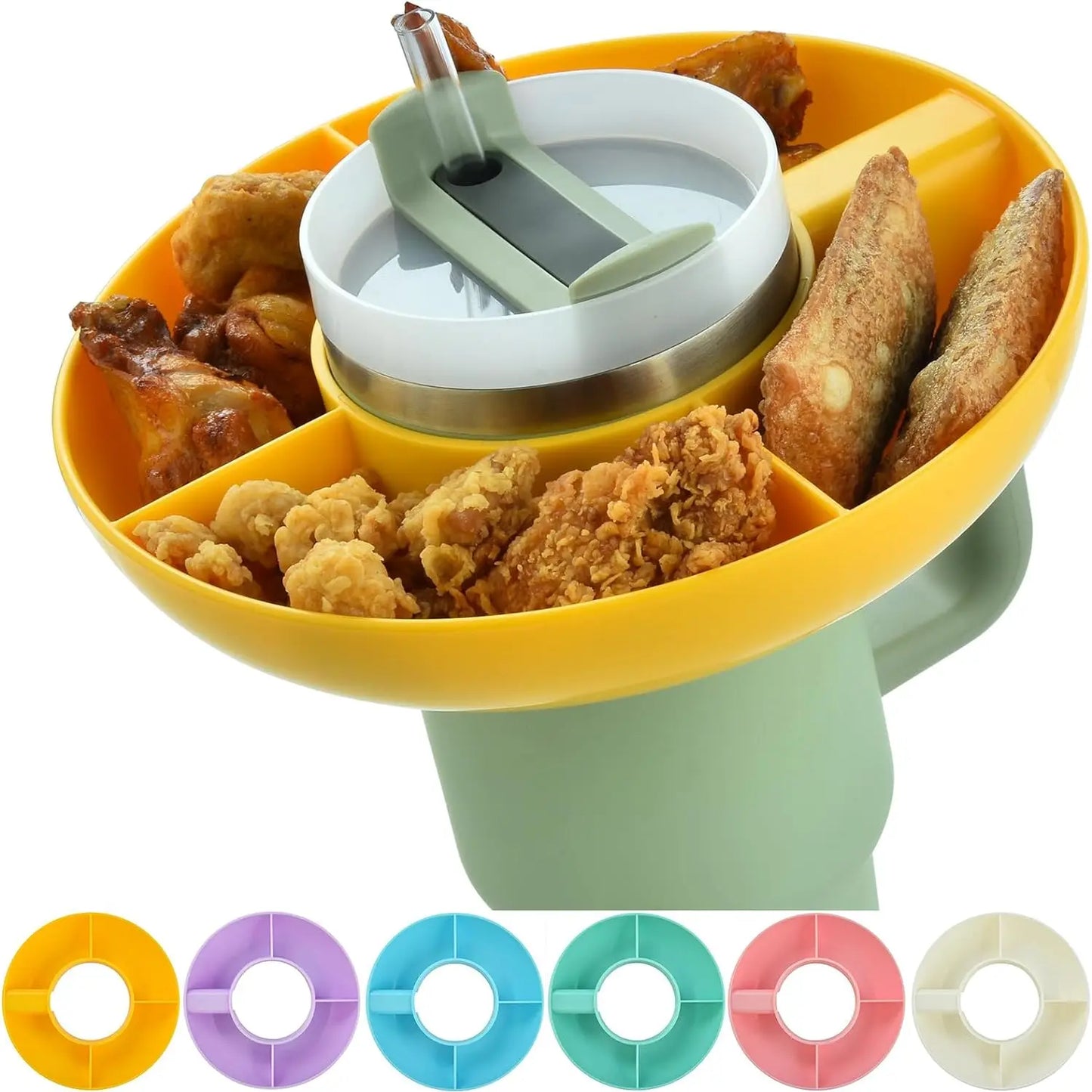 Snack Bowl for Stanley 40 oz Tumbler with Handle