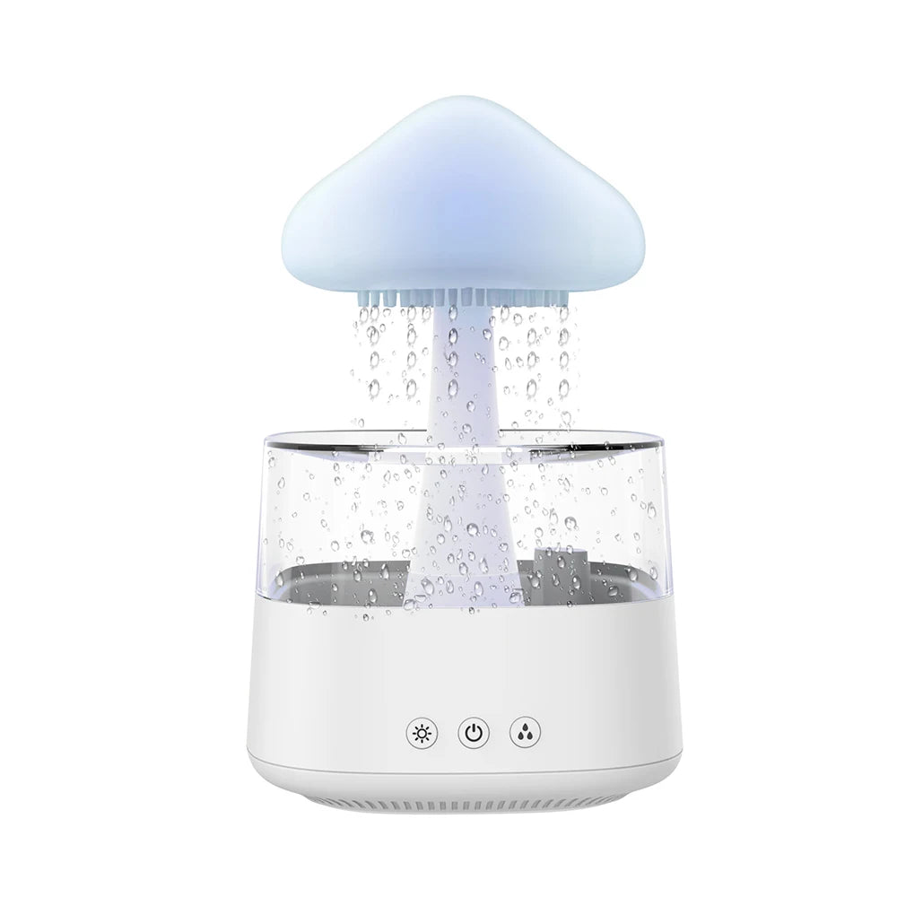 Rain Cloud Humidifier USB Night Light Aromatherapy Essential Oil Diffuser