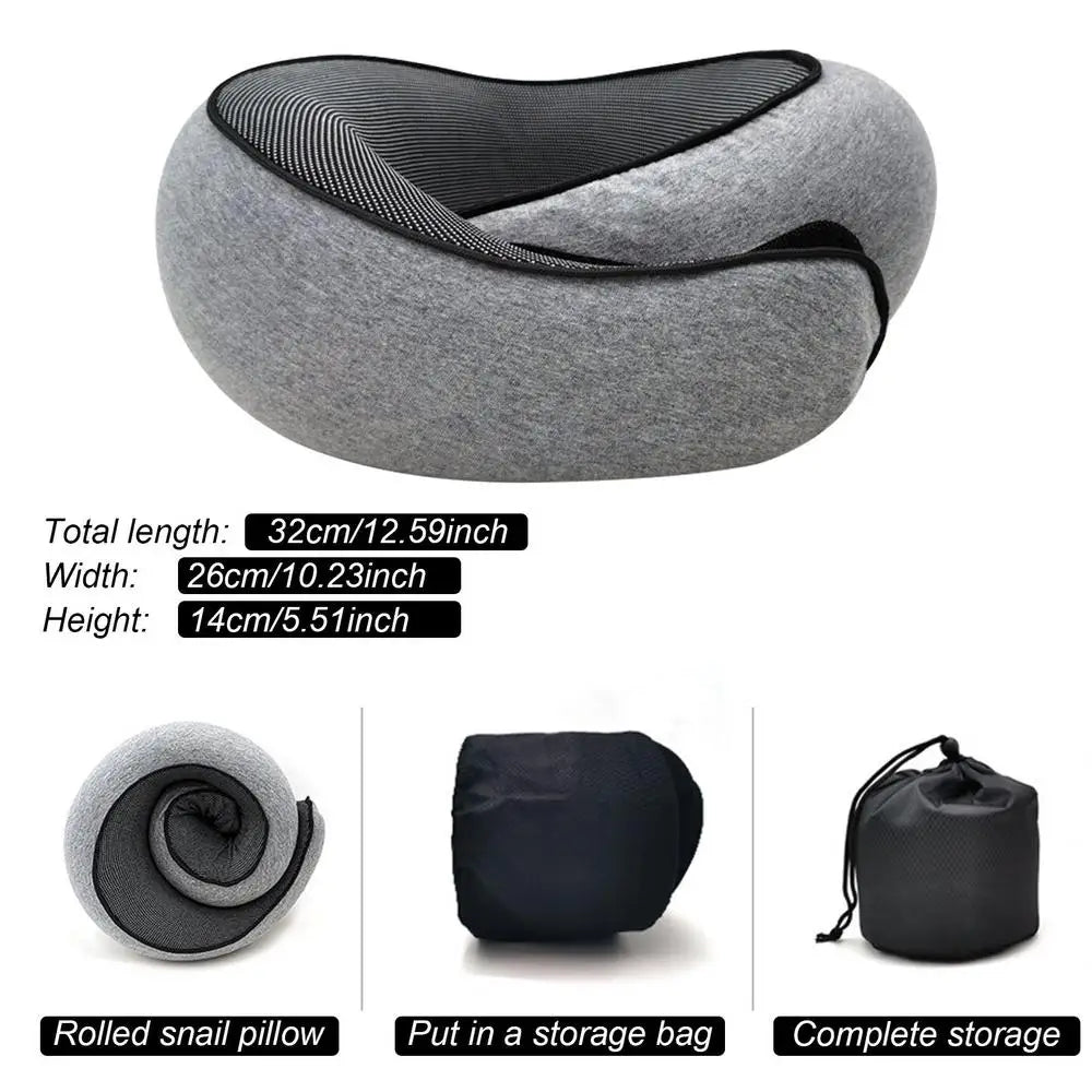 Travel Neck Pillow Memory Foam 2.0