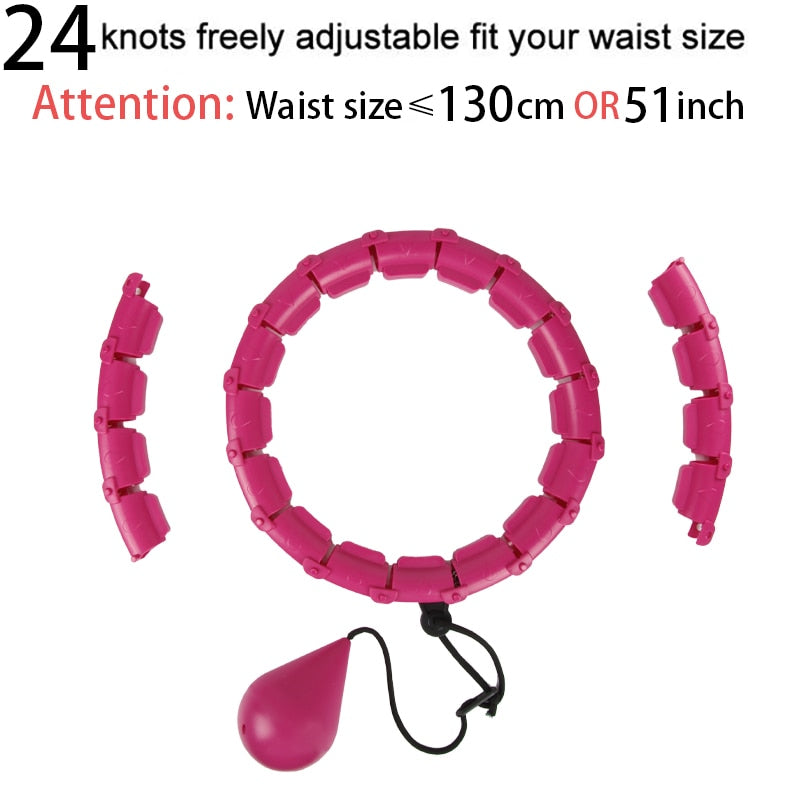 Adjustable Sport Hoops Thin Waist Exercise