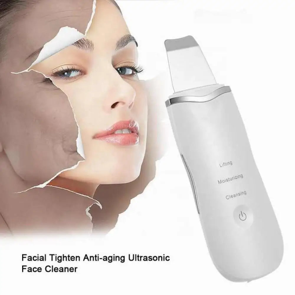 Ultrasonic Skin Scrubber Vibration Face Blackhead Remover