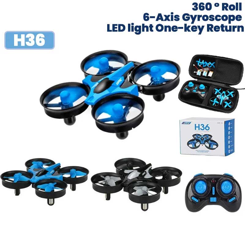 Mini RC Drone for Kids 4CH 6-Axis Headless Mode Helicopter with 360° Flip Remote Control - Quadcopter Toy