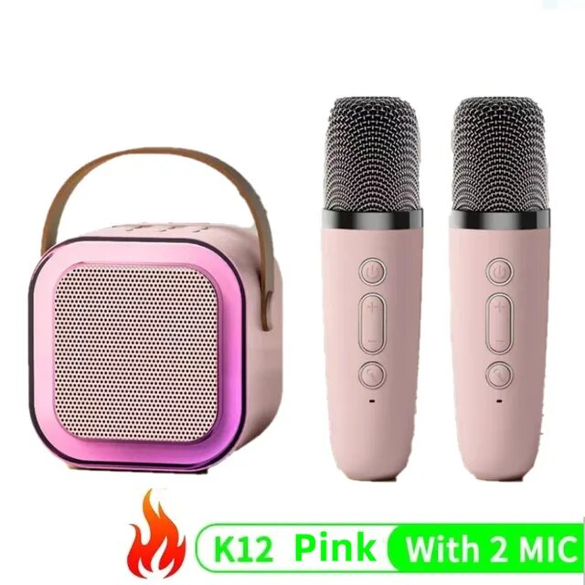 Portable K12 Bluetooth Karaoke Machine with 5.3 PA Speaker System