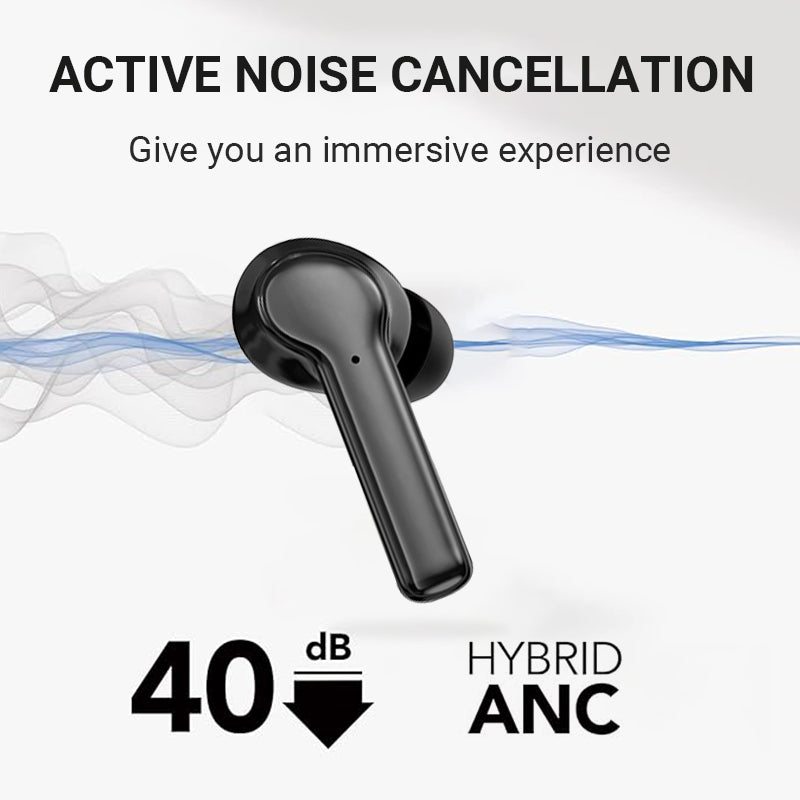 Smart Touch Screen Bluetooth Wireless Earbuds