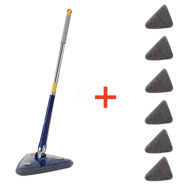 360° Triangular Adjustable Rotatable Cleaning Mop