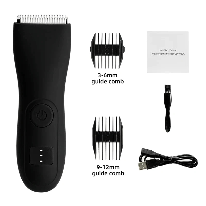 Unisex Body Hair Trimmer for Men and Women, Bikini Trimmer, Groin Body Shaver, Arm Beard Razor