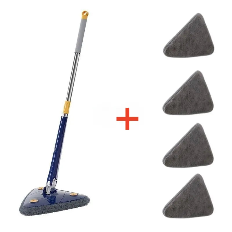 360° Triangular Adjustable Rotatable Cleaning Mop