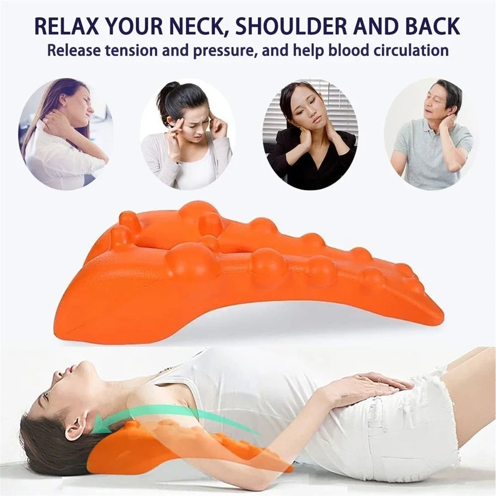 Trapezius Trigger Point Massager Reduce Fatigue Release Pressure Upper Back Waist Acupressure Massager