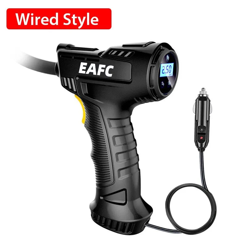 120W Car Air Pump: Portable and Efficient Cordless Air Pump Wireless Portable Air Compressor