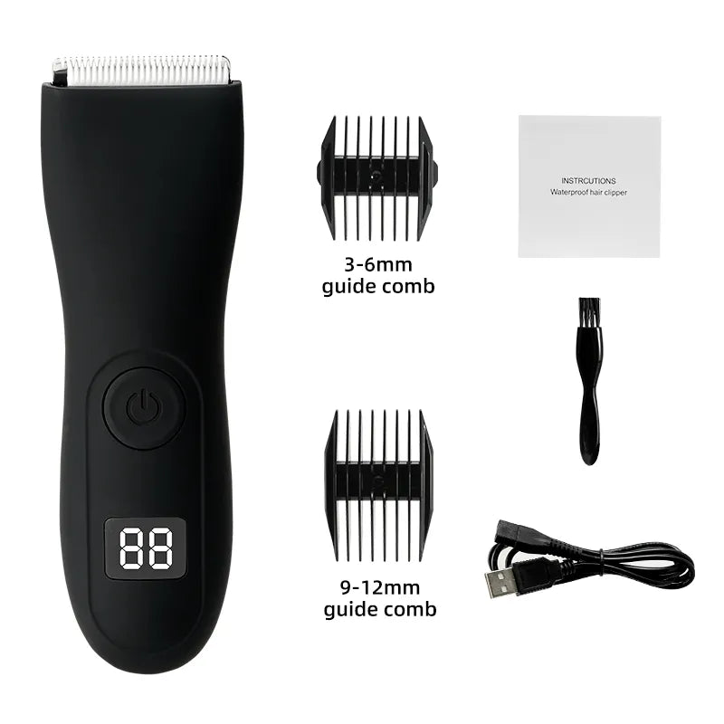 Unisex Body Hair Trimmer for Men and Women, Bikini Trimmer, Groin Body Shaver, Arm Beard Razor