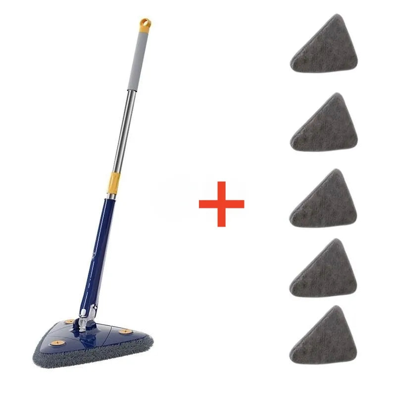 360° Triangular Adjustable Rotatable Cleaning Mop