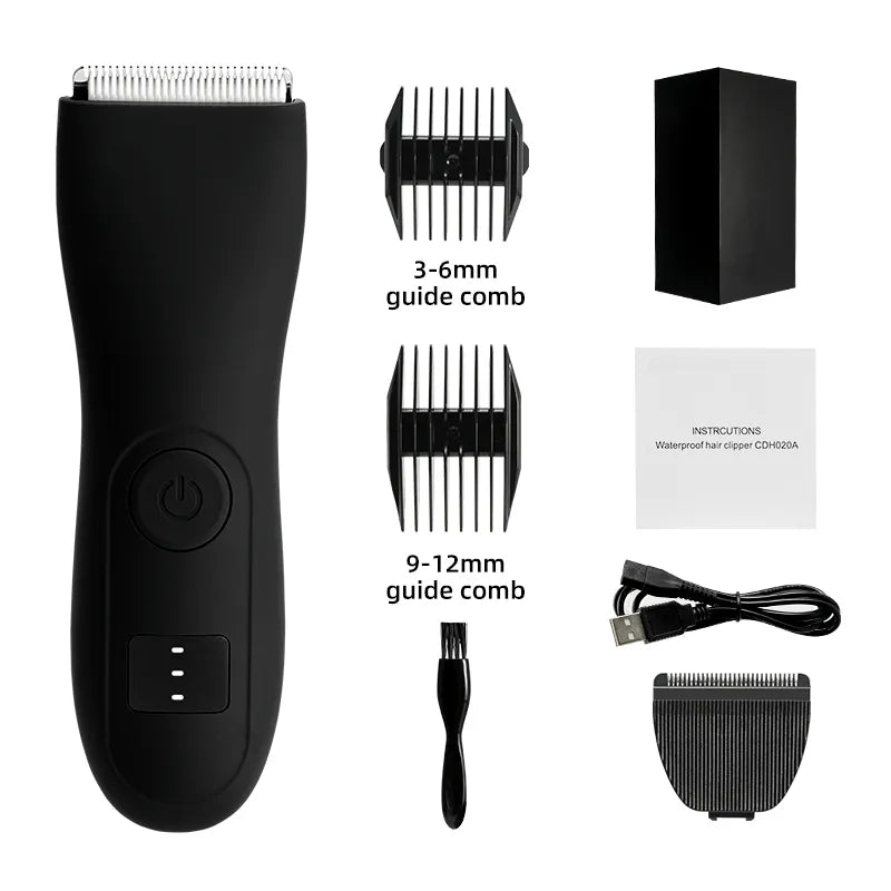 Unisex Body Hair Trimmer for Men and Women, Bikini Trimmer, Groin Body Shaver, Arm Beard Razor