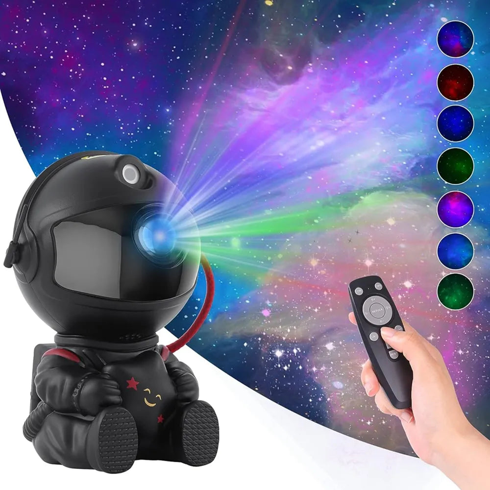 Galaxy Night Light Astronaut Space Projector LED Lamp