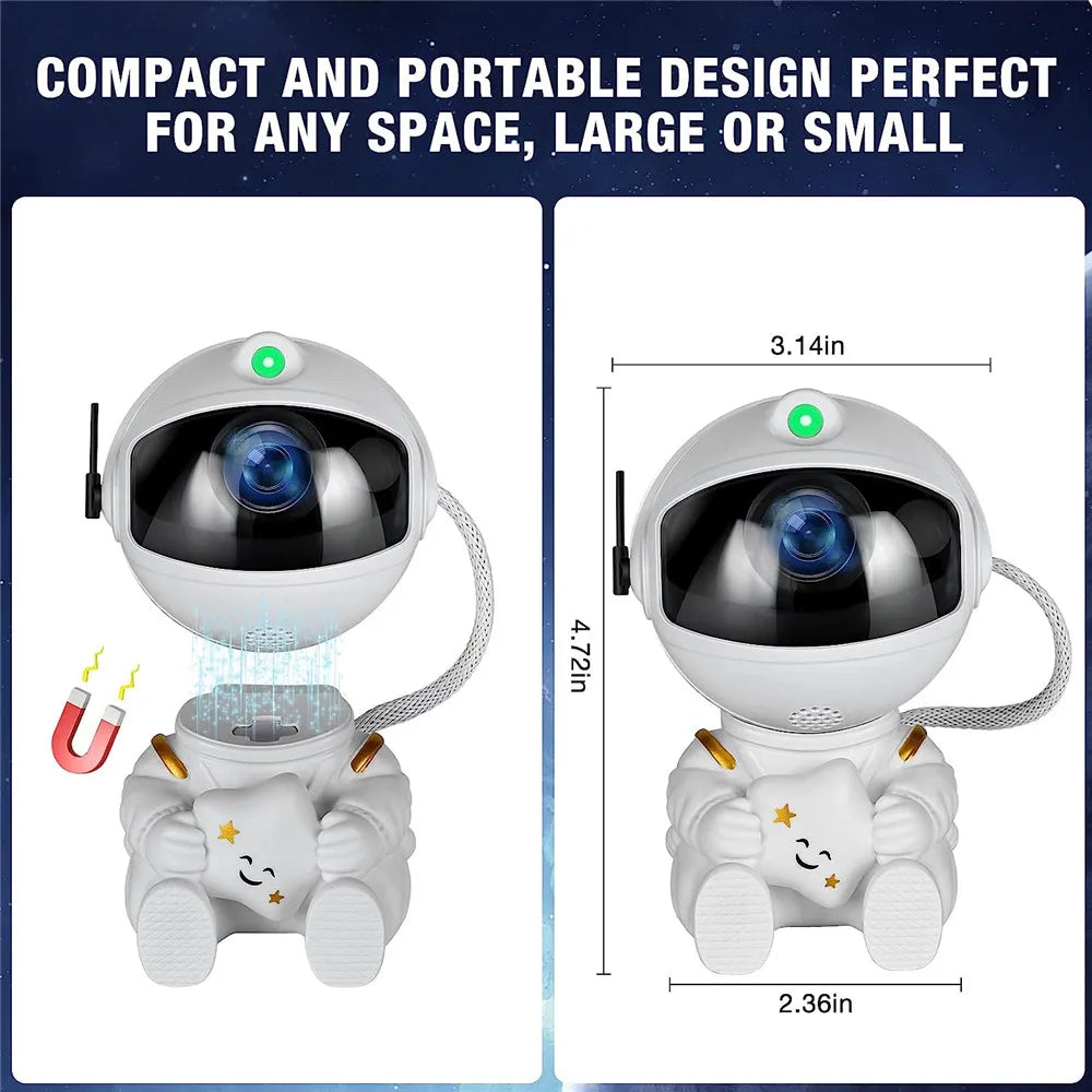 Galaxy Night Light Astronaut Space Projector LED Lamp