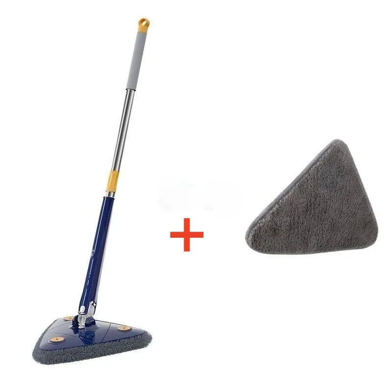 360° Triangular Adjustable Rotatable Cleaning Mop