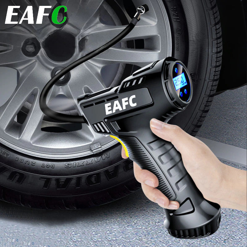 120W Car Air Pump: Portable and Efficient Cordless Air Pump Wireless Portable Air Compressor